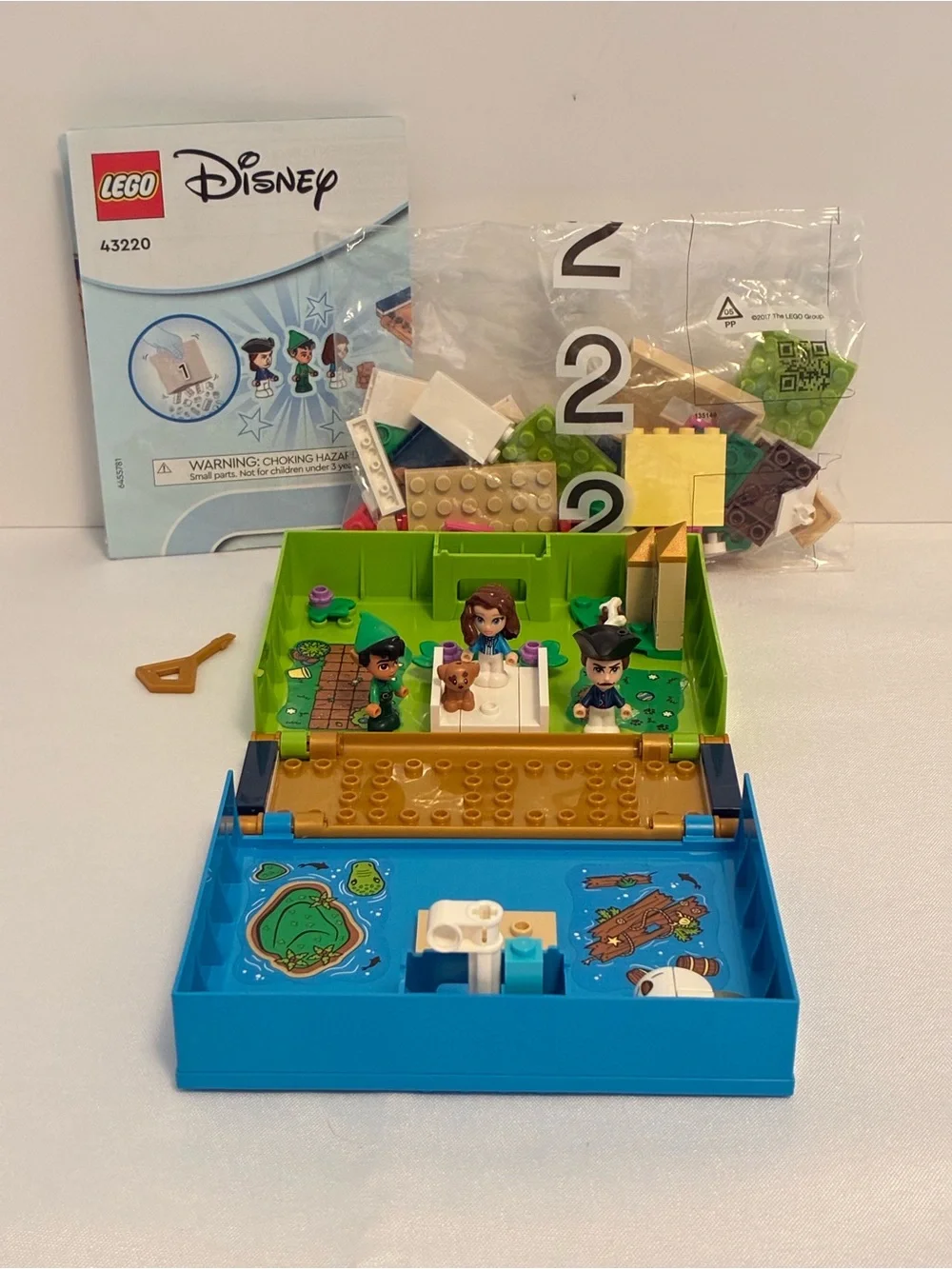 Lego Disney Peter Pan & Wendy's Storybook Adventure #43220 Retired